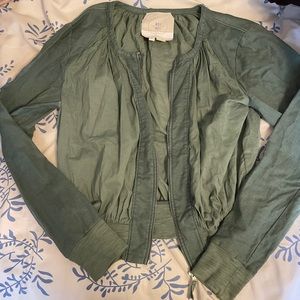Anthropologie Bomber Jacket